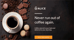 Desktop Screenshot of alice.com