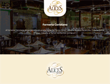 Tablet Screenshot of alice.com.br